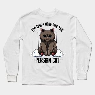 Persian Cat Long Sleeve T-Shirt